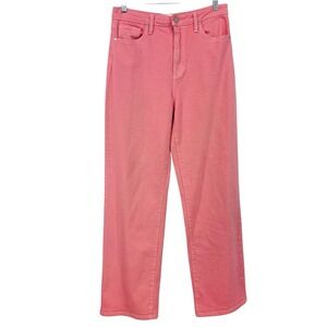 Just Black Size 29x29 Bubblegum Pink Jeans Straight Leg High Rise Women's